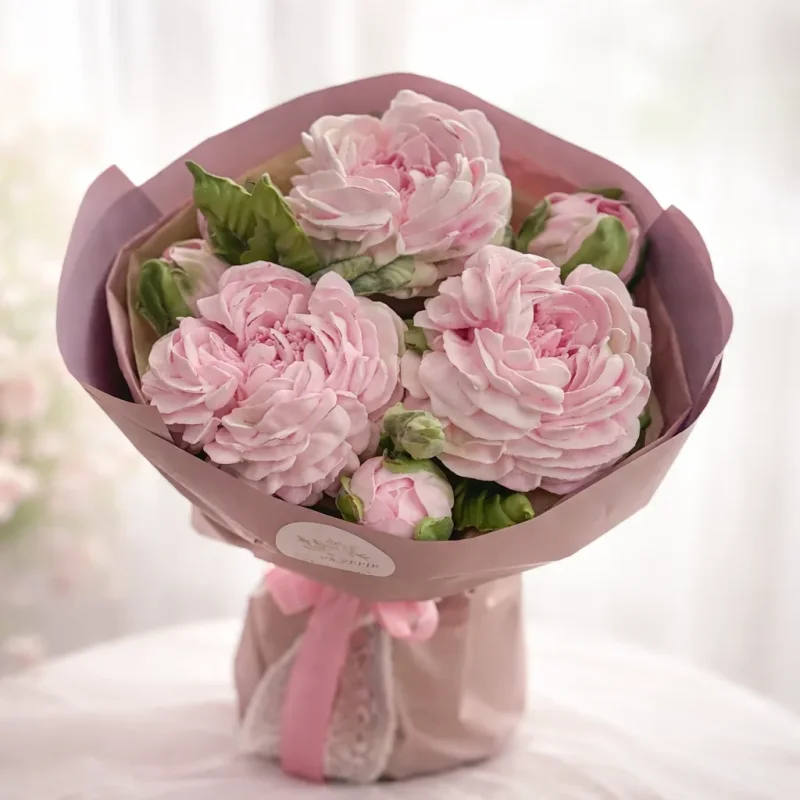 Букет пионов (размер S)